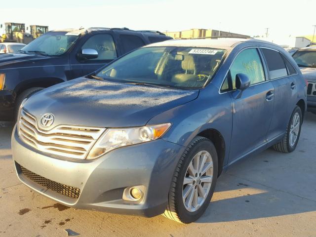 4T3ZA3BB0BU041781 - 2011 TOYOTA VENZA BASE BLUE photo 2