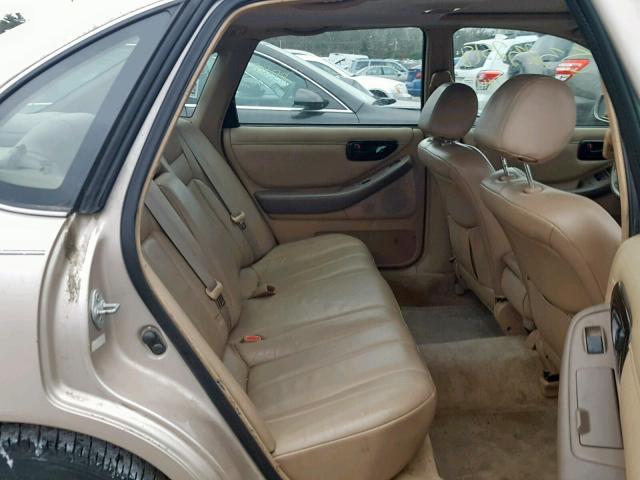 4T1BF12B4VU162091 - 1997 TOYOTA AVALON XL GOLD photo 6