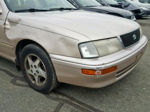 4T1BF12B4VU162091 - 1997 TOYOTA AVALON XL GOLD photo 9