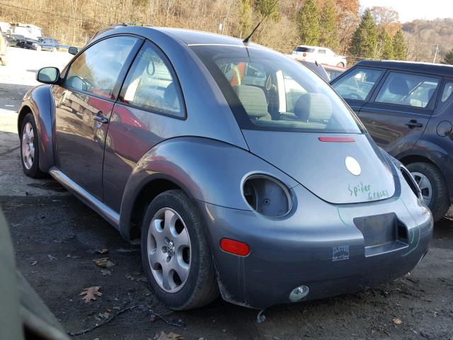 3VWCK21C93M437649 - 2003 VOLKSWAGEN NEW BEETLE GRAY photo 3