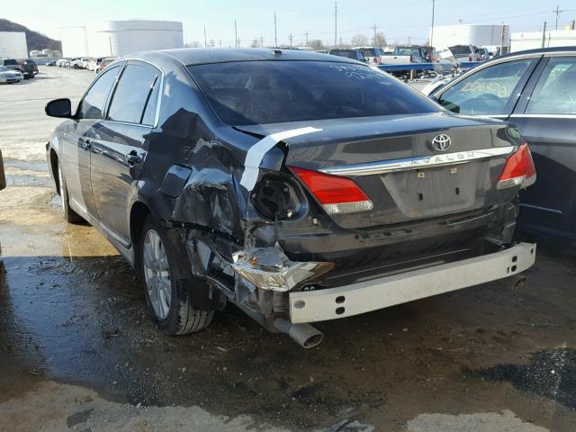 4T1BK3DB0CU451714 - 2012 TOYOTA AVALON BAS GRAY photo 3