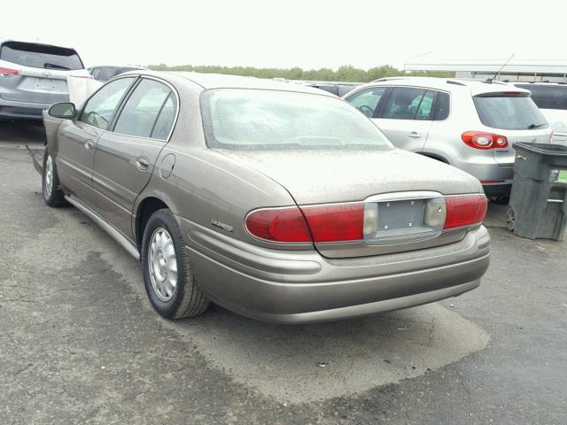 1G4HP54K5YU218524 - 2000 BUICK LESABRE CU BROWN photo 3