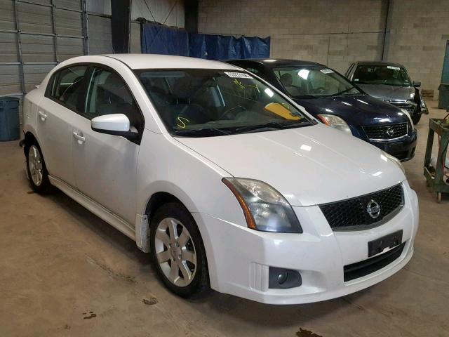 3N1AB6AP1BL628560 - 2011 NISSAN SENTRA 2.0 WHITE photo 1