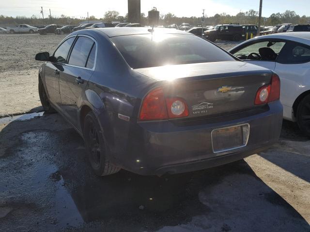 1G1ZB5EB1A4159668 - 2010 CHEVROLET MALIBU LS GRAY photo 3