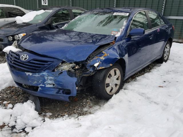 4T4BE46K09R059275 - 2009 TOYOTA CAMRY BASE BLUE photo 2