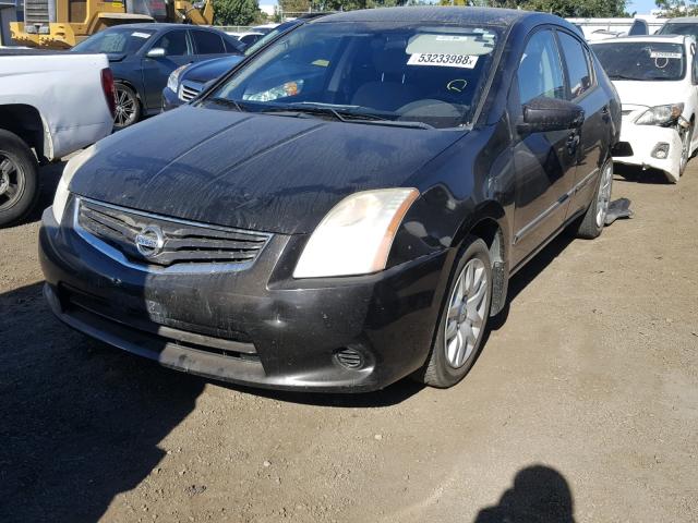 3N1AB6AP3BL669790 - 2011 NISSAN SENTRA 2.0 BLACK photo 2