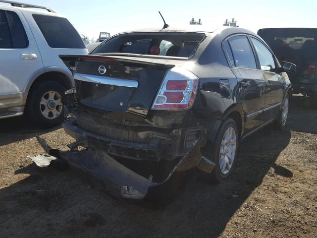 3N1AB6AP3BL669790 - 2011 NISSAN SENTRA 2.0 BLACK photo 4