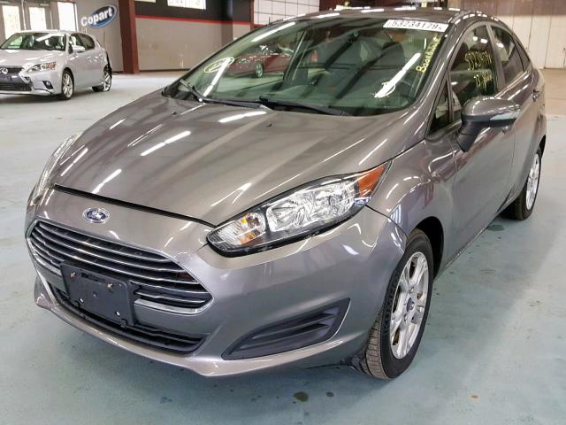 3FADP4BJ9EM215624 - 2014 FORD FIESTA SE GRAY photo 2