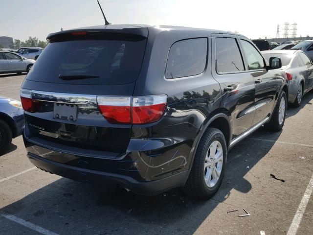 1C4RDHAG6DC699760 - 2013 DODGE DURANGO SX BLACK photo 4