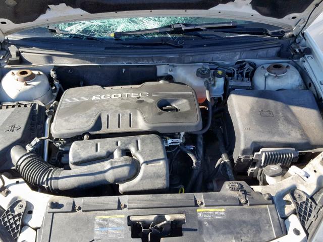 1G2ZF57B484141446 - 2008 PONTIAC G6 VALUE L WHITE photo 7