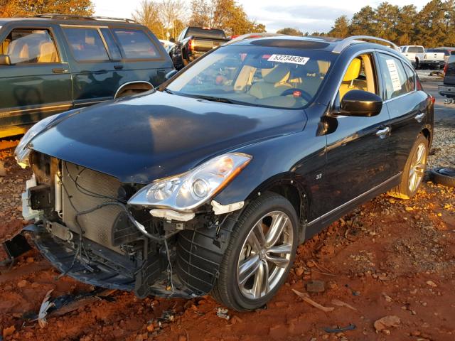 JN1BJ0HP8EM210503 - 2014 INFINITI QX50 BLACK photo 2