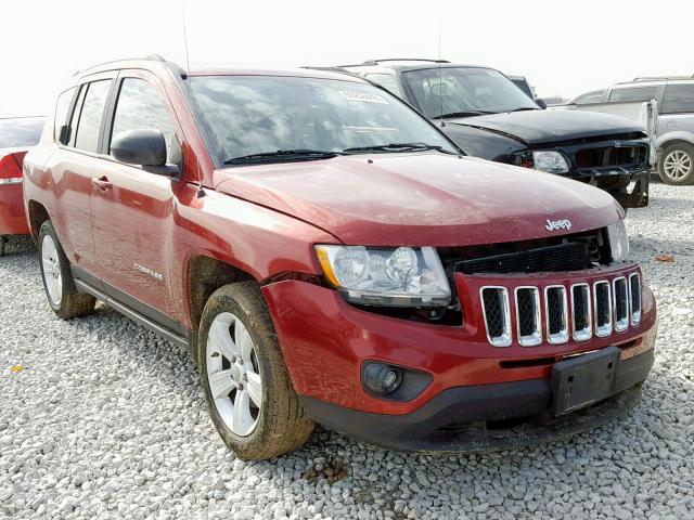 1J4NT1FB0BD137781 - 2011 JEEP COMPASS SP RED photo 1