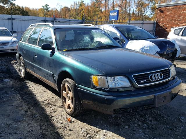 WAUJC84A5VN053782 - 1997 AUDI A6 QUATTRO GREEN photo 1