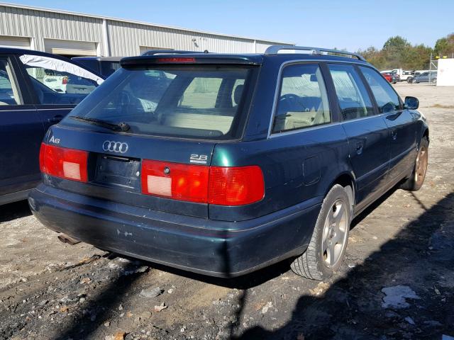 WAUJC84A5VN053782 - 1997 AUDI A6 QUATTRO GREEN photo 4