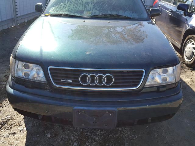 WAUJC84A5VN053782 - 1997 AUDI A6 QUATTRO GREEN photo 7