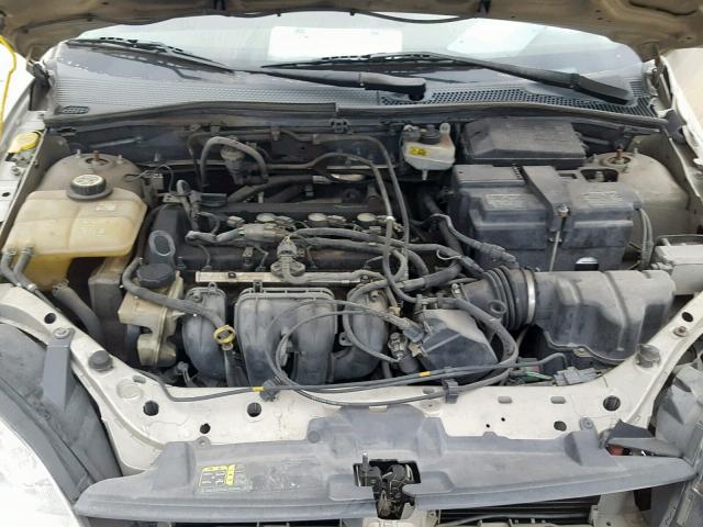 1FAFP34N37W203250 - 2007 FORD FOCUS ZX4 BEIGE photo 7