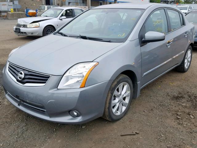 3N1AB6AP3AL655239 - 2010 NISSAN SENTRA 2.0 GRAY photo 2