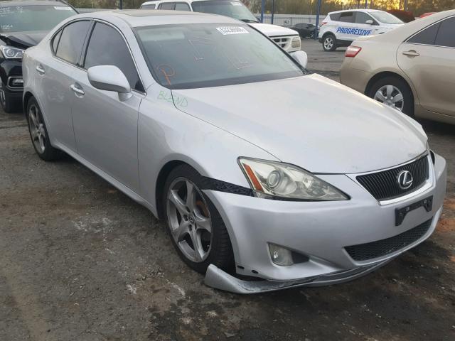 JTHBK262482078271 - 2008 LEXUS IS 250 SILVER photo 1