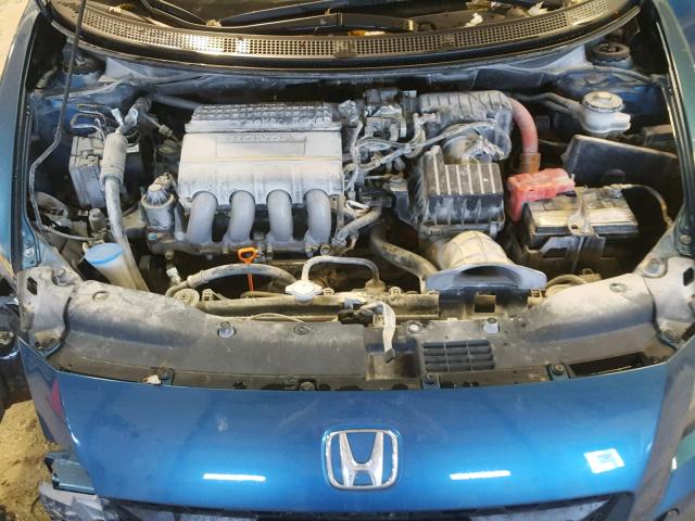 JHMZF1D44BS013090 - 2011 HONDA CR-Z BLUE photo 7