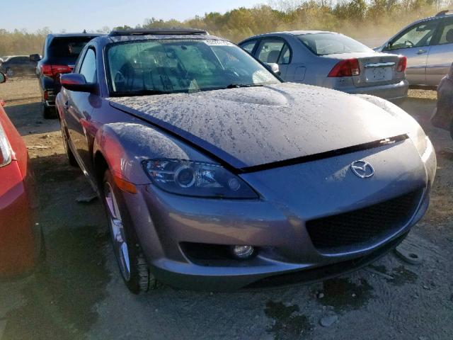 JM1FE17N040101354 - 2004 MAZDA RX8 GRAY photo 1