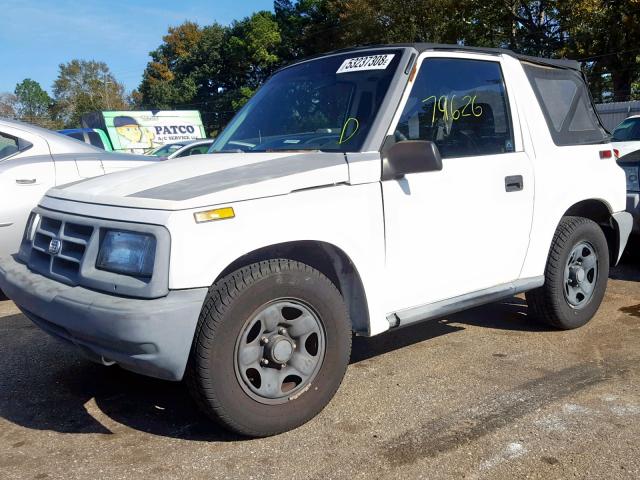 2CNBE1860T6933719 - 1996 GEO TRACKER WHITE photo 2