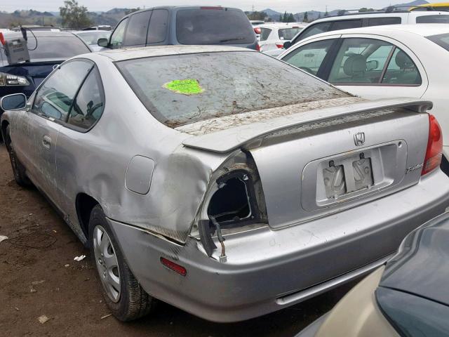 JHMBA8249NC006386 - 1992 HONDA PRELUDE BA SILVER photo 3