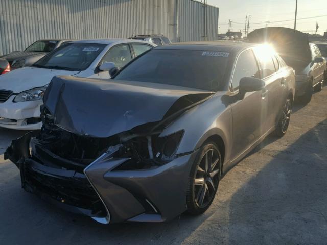 JTHBA1BL2GA001978 - 2016 LEXUS GS 200T GRAY photo 2