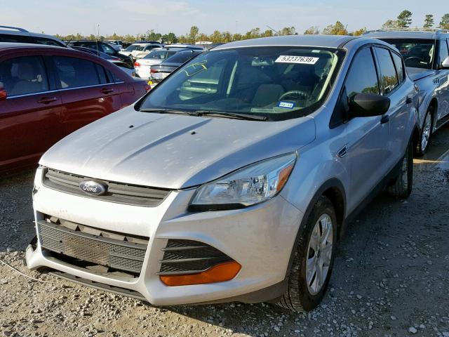 1FMCU0F78EUB79325 - 2014 FORD ESCAPE S SILVER photo 2