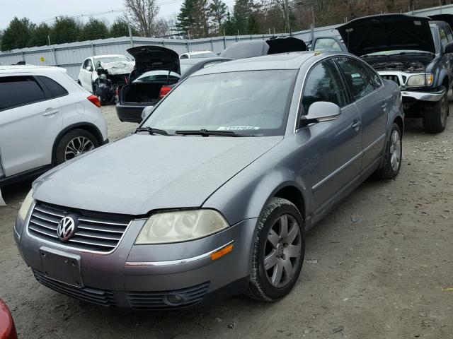 WVWAD63B45P033204 - 2005 VOLKSWAGEN PASSAT GLS GRAY photo 2