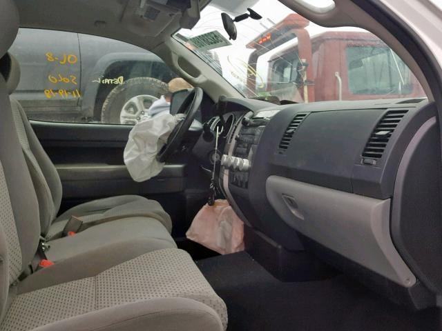 5TFLU5F13DX029911 - 2013 TOYOTA TUNDRA WHITE photo 5