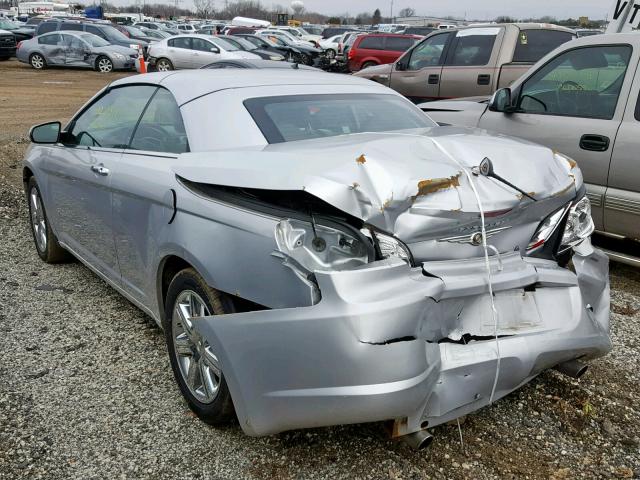 1C3BC6EV9AN108228 - 2010 CHRYSLER SEBRING LI SILVER photo 3