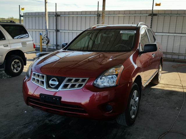 JN8AS5MT0FW158753 - 2015 NISSAN ROGUE SELE RED photo 2