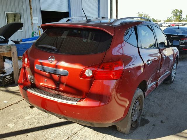 JN8AS5MT0FW158753 - 2015 NISSAN ROGUE SELE RED photo 4