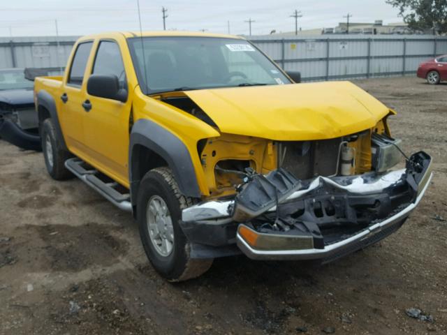 1GCDS136268175278 - 2006 CHEVROLET COLORADO YELLOW photo 1