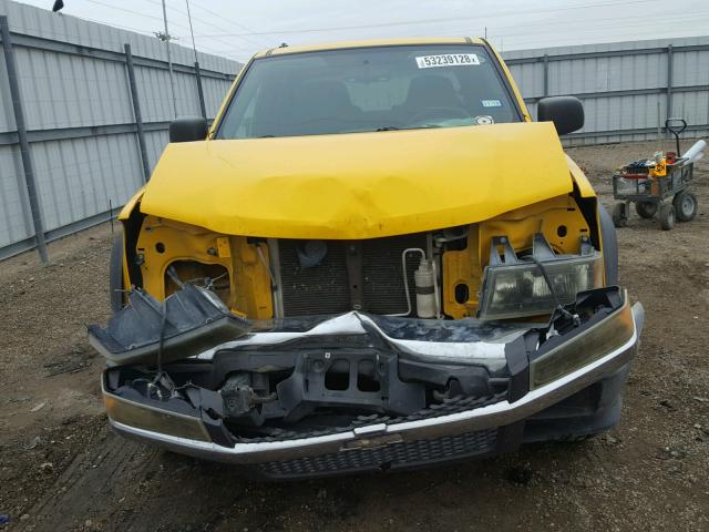 1GCDS136268175278 - 2006 CHEVROLET COLORADO YELLOW photo 7