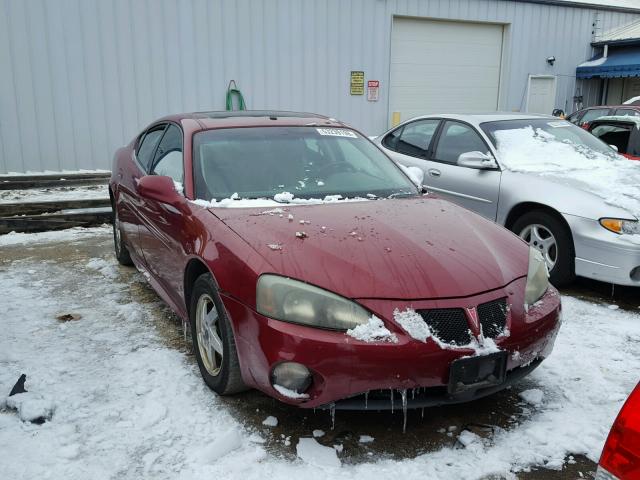 2G2WS522041123912 - 2004 PONTIAC GRAND PRIX MAROON photo 1