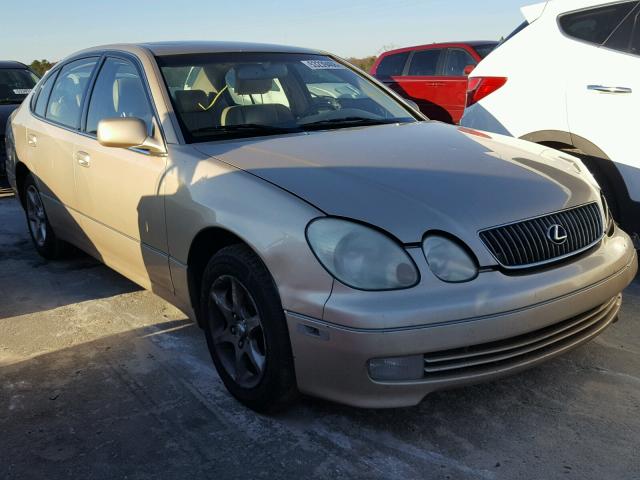 JT8BD69S730182349 - 2003 LEXUS GS 300 GOLD photo 1