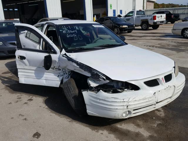 1G2NF52F32C117712 - 2002 PONTIAC GRAND AM S WHITE photo 1