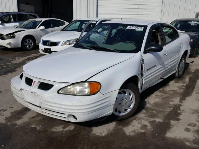 1G2NF52F32C117712 - 2002 PONTIAC GRAND AM S WHITE photo 2