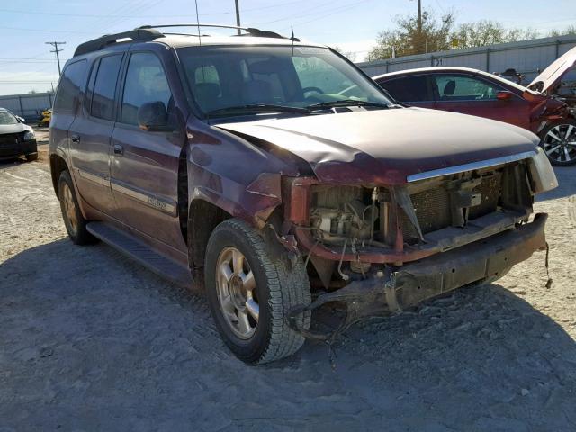 1GKES16S856182442 - 2005 GMC ENVOY XL BURGUNDY photo 1