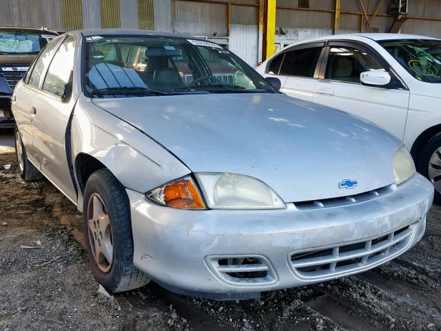 1G1JC524X17160672 - 2001 CHEVROLET CAVALIER B GRAY photo 1