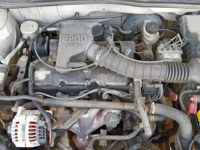 1G1JC524X17160672 - 2001 CHEVROLET CAVALIER B GRAY photo 7