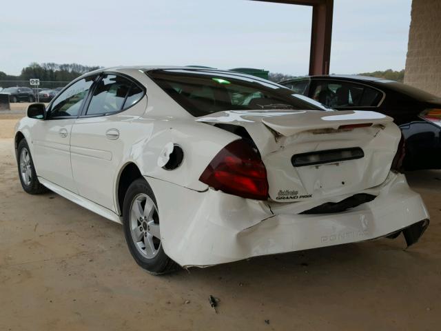 2G2WP552X61177721 - 2006 PONTIAC GRAND PRIX WHITE photo 3