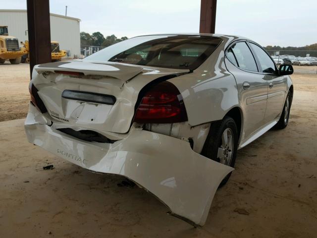 2G2WP552X61177721 - 2006 PONTIAC GRAND PRIX WHITE photo 4