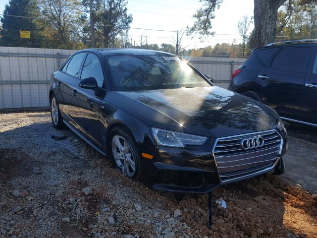 WAUKMAF45JA120768 - 2018 AUDI A4 ULTRA P BLACK photo 1