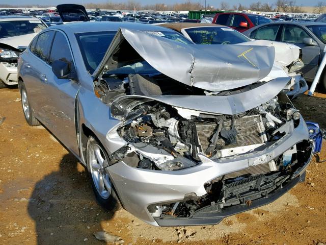 1G1ZB5ST6HF176817 - 2017 CHEVROLET MALIBU LS 银色 照片 1