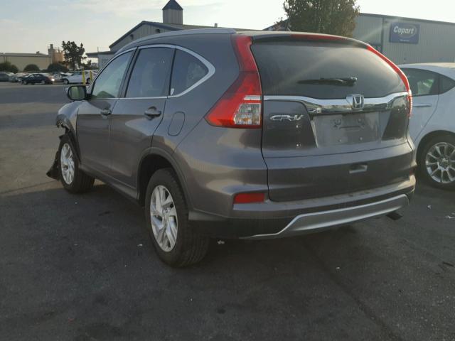 2HKRM3H75GH534770 - 2016 HONDA CR-V EXL CHARCOAL photo 3