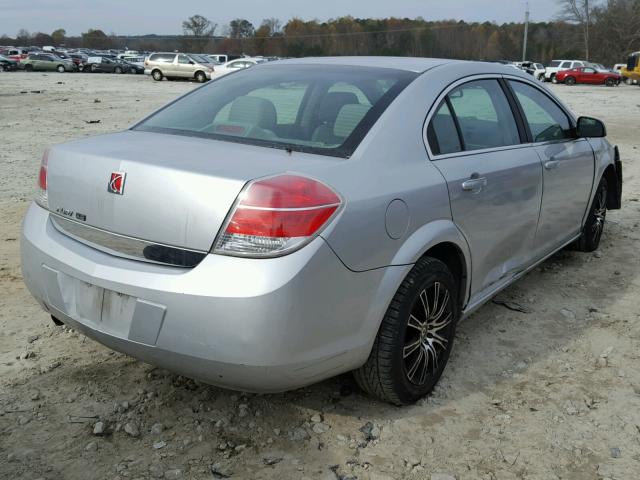 1G8ZS57B09F213699 - 2009 SATURN AURA XE SILVER photo 4