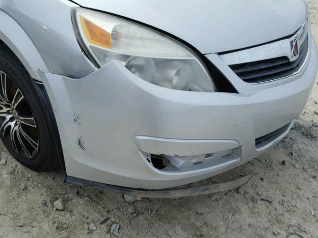 1G8ZS57B09F213699 - 2009 SATURN AURA XE SILVER photo 9