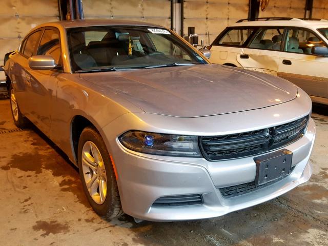 2C3CDXBG8JH179216 - 2018 DODGE CHARGER SX SILVER photo 1